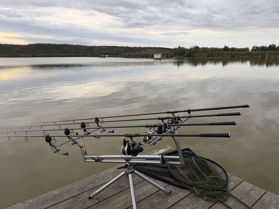 Set 3 bucati lansete Carp Spirit Magnum X5 396 cm 3.5lbs