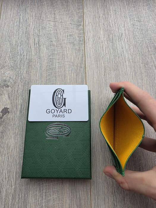 Cardholder Goyard - Verde - Nou