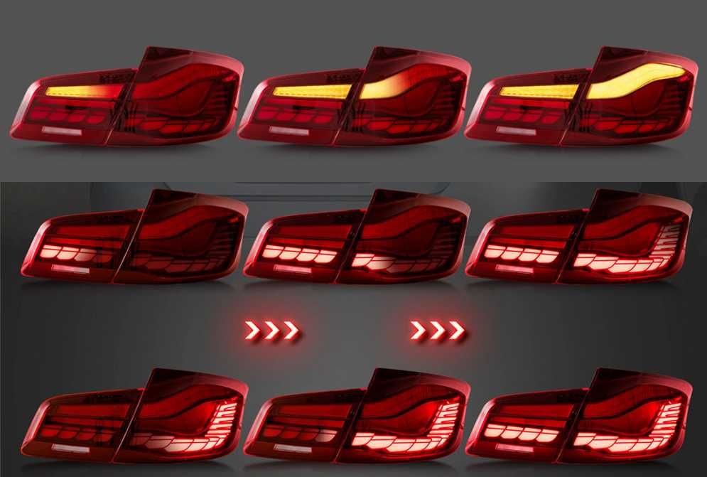 Комплект OLED стопове с динамични мигачи за BMW 5 F10 2011 - 2017