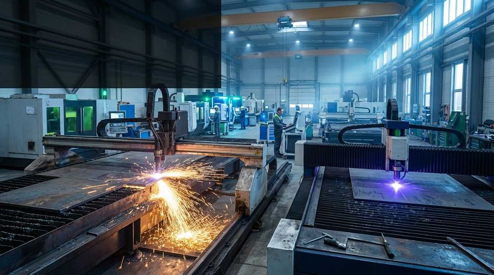 Servicii Debitare Laser/Plasma CNC | Vopsire Electrostatică | Roluire
