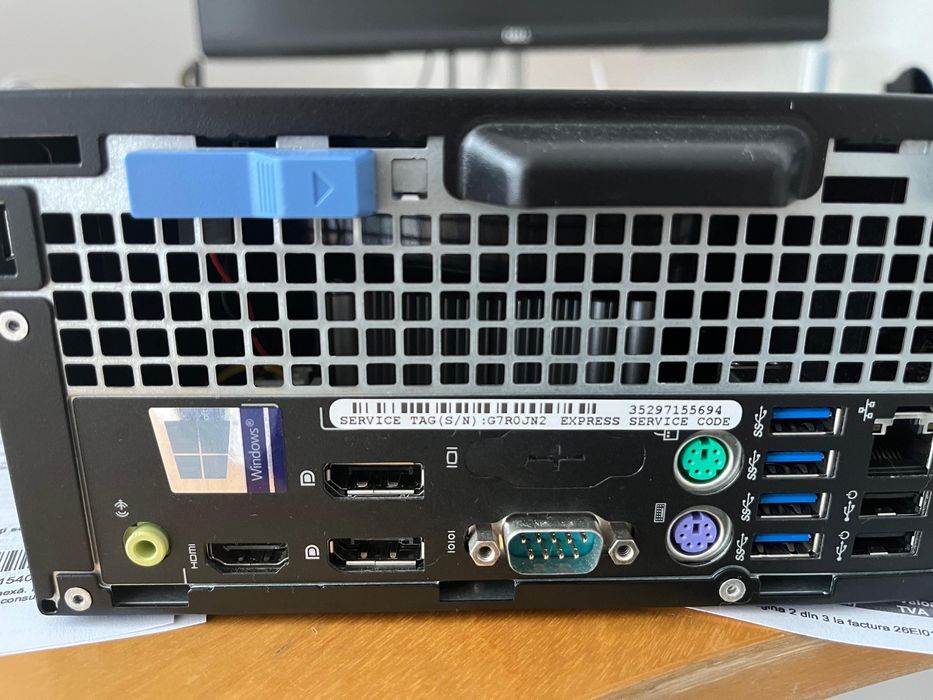 Mini PC SFF DELL Precision 3420 i7 16GB RAM SSD 4K 2GB video 1TB HDD