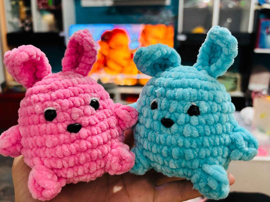 Зайчета яйчица за Великден ръчна изработка