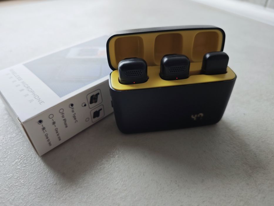 Микрофони 2 броя wireless ревю видео влогове