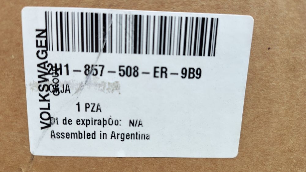 Корпус правого зеркала VW Amarok