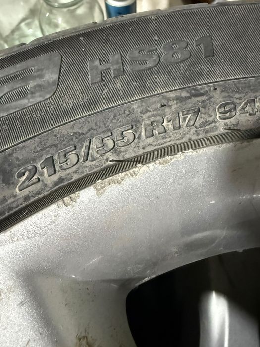 Комплект 5 шт Марк 215/55/17