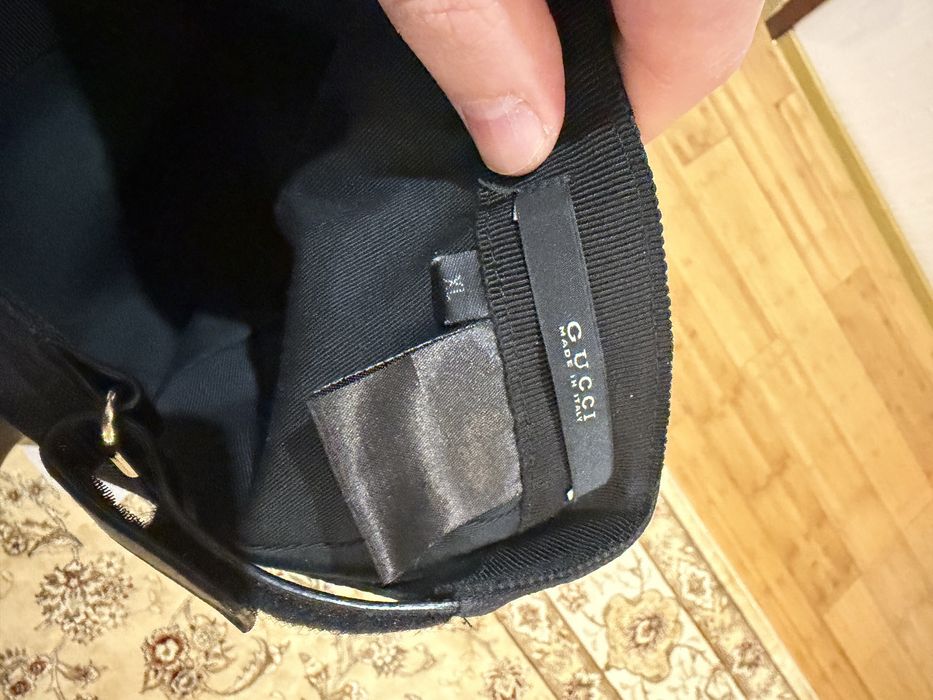 Gucci кепка черная оригинал