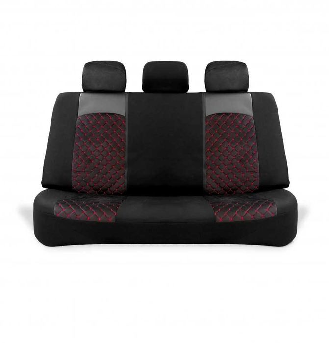 Huse scaune auto universale piele ecologica cu material textil