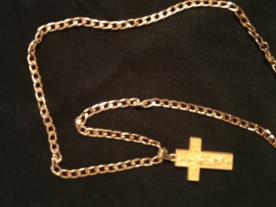 Цепь позолота с кулоном