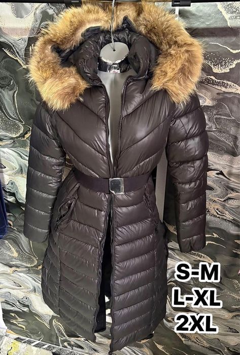 Geaca lunga neagra