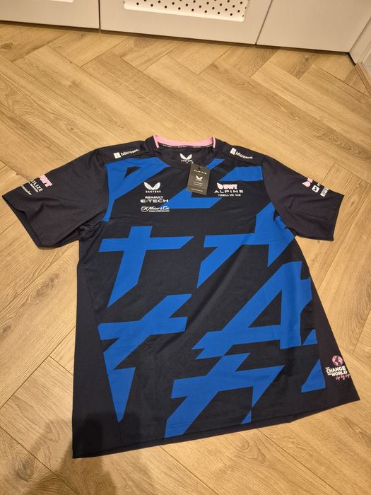 Tricou Castore Alpine F1 Team, Driver 1, 2XL, Dark Sapphire, nou