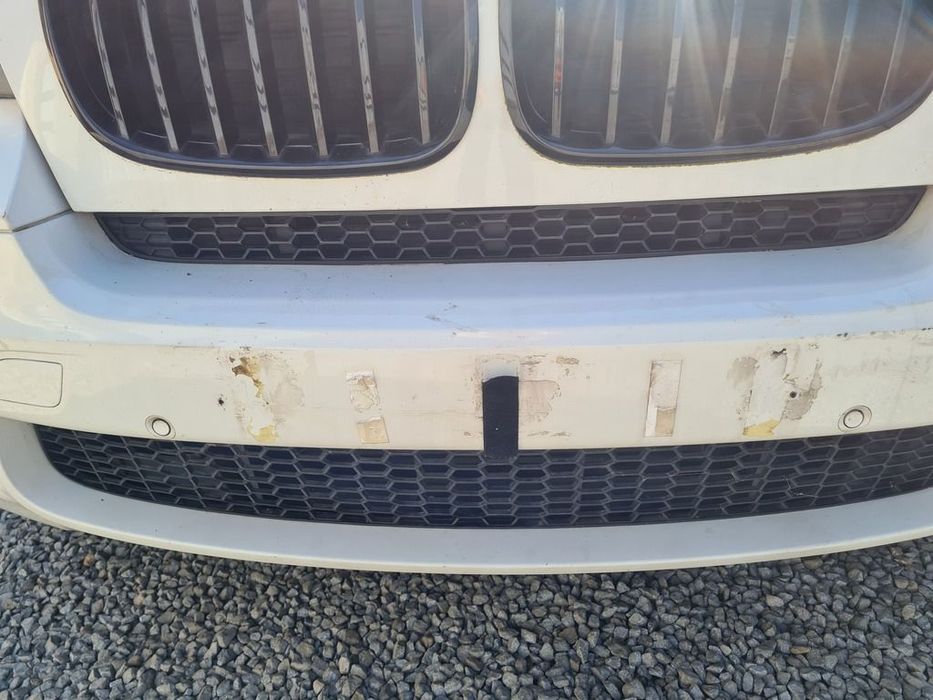 Bara fata BMW X5 E70 Facelift 2010 - 2013 ALB (1283) Diesel model cu spalatoare far