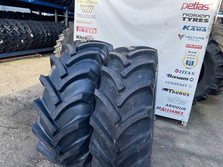 Cauciucuri noi 16.9-24 cu 10 pliuri marca OZKA pentru tractor fata