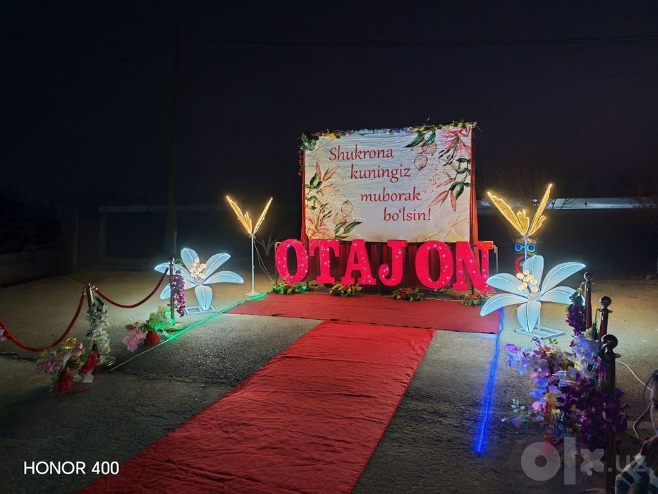 Otajon onajon tue bezak oformleni hizmati
