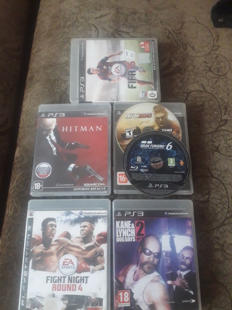 Игры диски ps3 дешево еще ufc, boxing 4 fight night, gran turismo 6: 1 500  тг. - Игры для приставок Темиртау на Olx