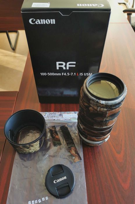 Canon RF 100-500mm f/4.5-7.1 L IS USM (ca nou, garantie Ro)
