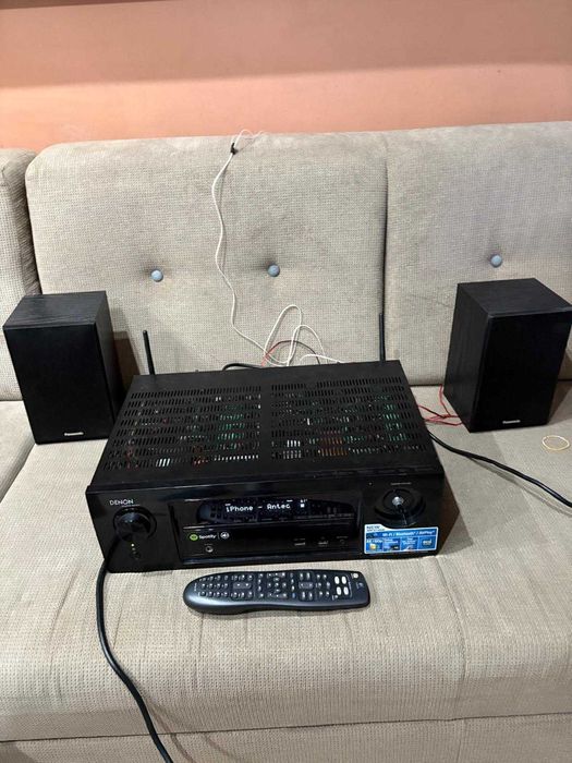AV Receiver 7.2 Denon AVR-X1100W – Wi-Fi, Bluetooth, 4K, Internet Radio – Funcțional