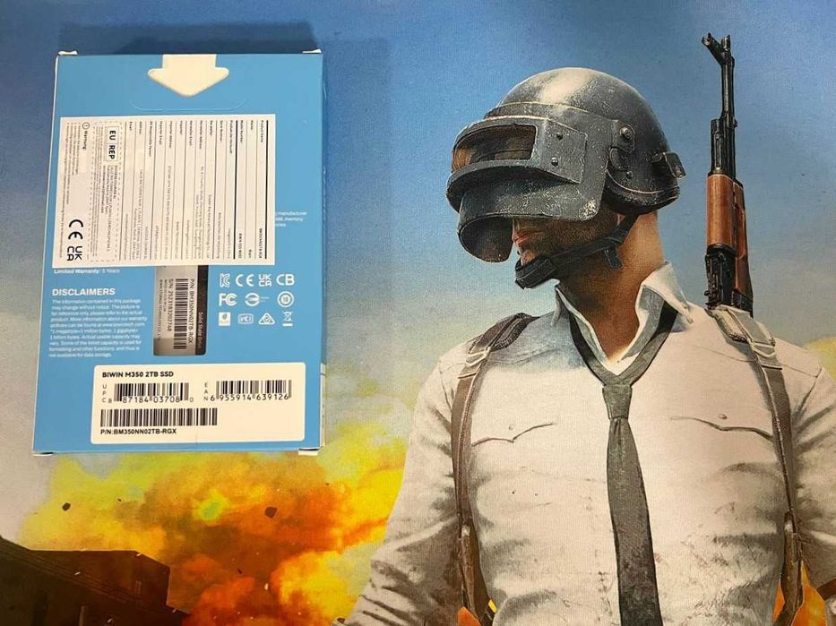 Продавам чисто ново SSD 2TB Biwin M350 6000 MB/s PCIe4.0 NVMe M.2 2280