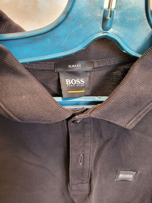 HUGO BOSS original тениска с яка М размер