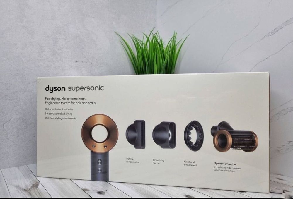 Dyson Фен Стайлер в новом цвете Rich Cooper в комплекте с насадками