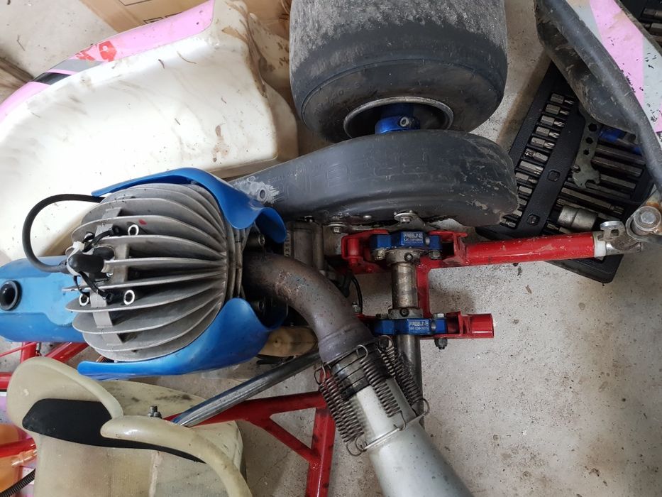 Kart competitie pornire la buton