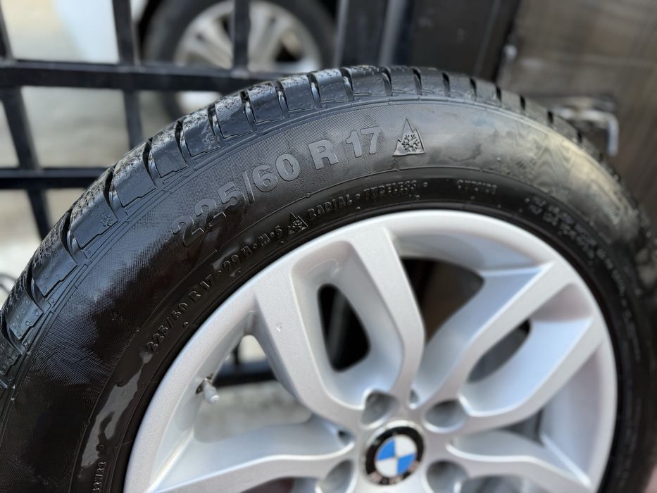 Set jante + anvelope de iarna bmw originale