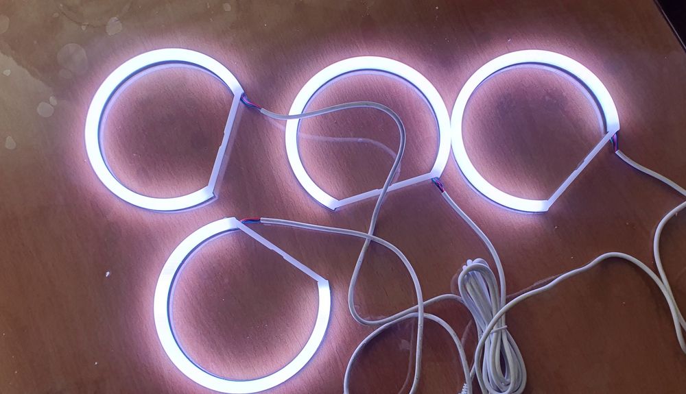 RGB Cotton Led ангелски очи за е36/46