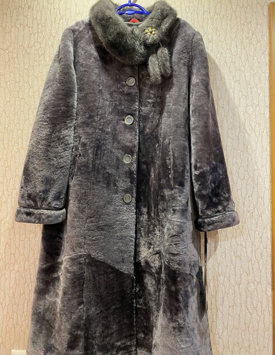 Шуба мутон новая