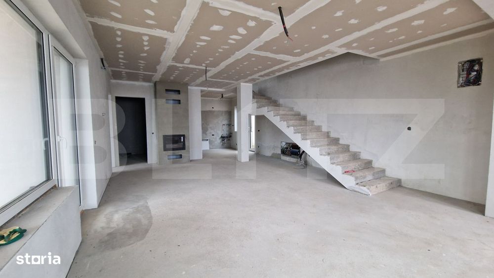 Casa individuala, 165mp, 4 camere, 319mp gradina, la 5 min de noul mal