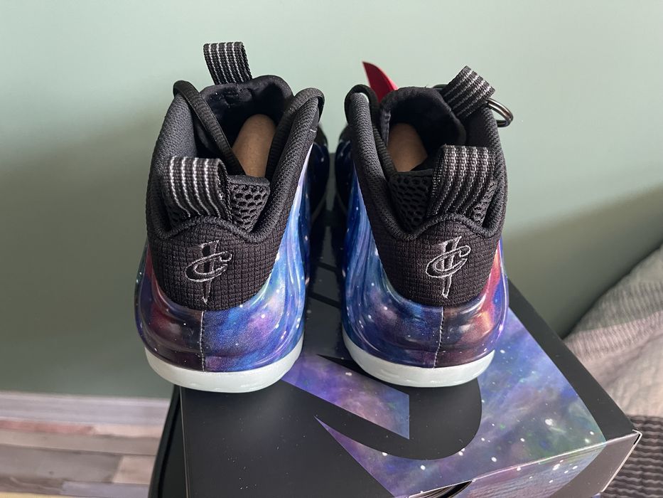 Nike Air Zoom Foamposite One QS Galaxy Jordan Lebron Kobe Penny NBA