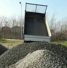 Piatra de drum,frezat de asfalt,beton concasat,parcare,strada,bobcat