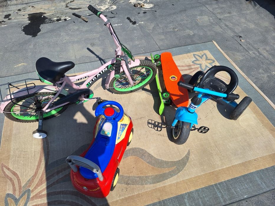 Детские велики скейт