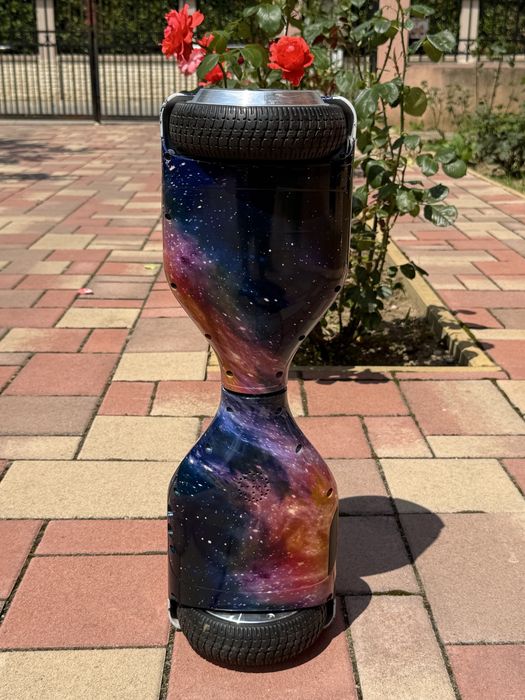 Hoverboard Galaxy – cu telecomandă, husă și încărcător