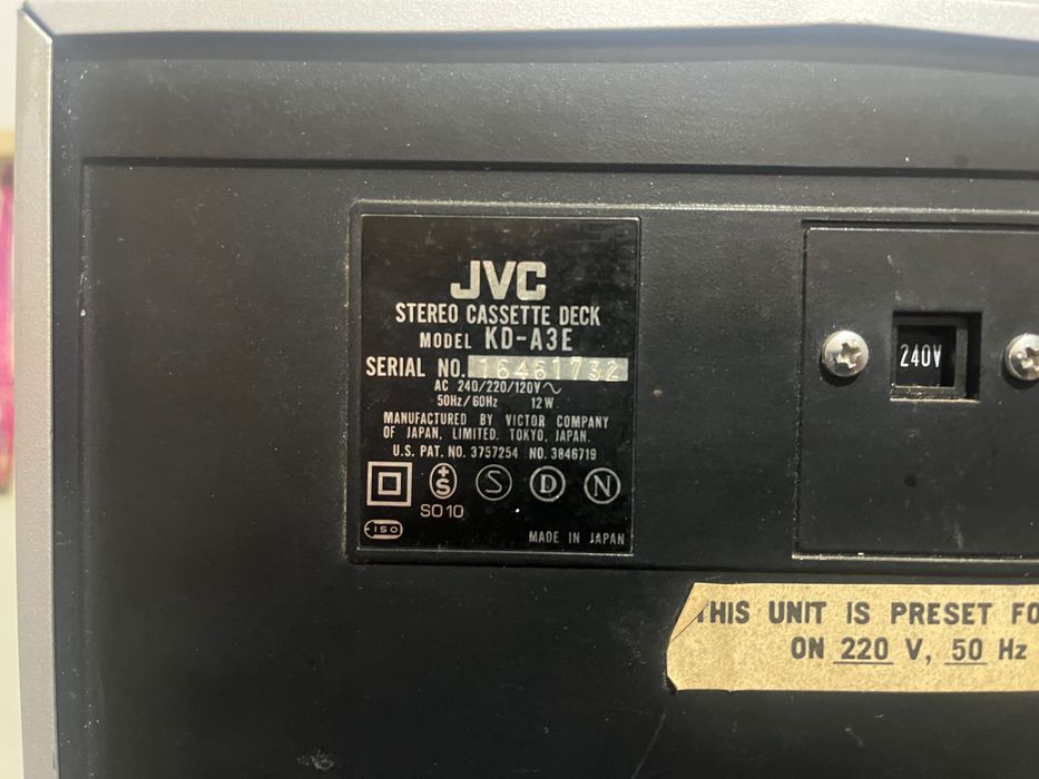 Amplificatoare  statii JVC  Ax 30 si Ax 40
