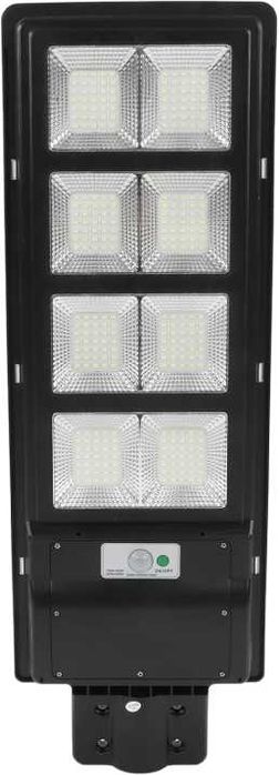 Улична соларна лампа със соларен панел и стойка 400W, 30 000mAh, 6500K