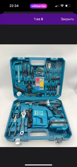 Набор шуроповерт makita