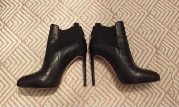 Ботильоны кожанные 36-37 размер