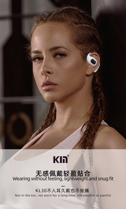 KIN KL30 — ergonomik dizaynga ega, yengil bir quloqli Bluetooth