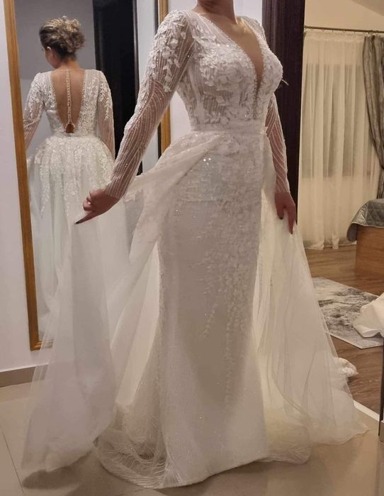 Rochie mireasa 2 in 1