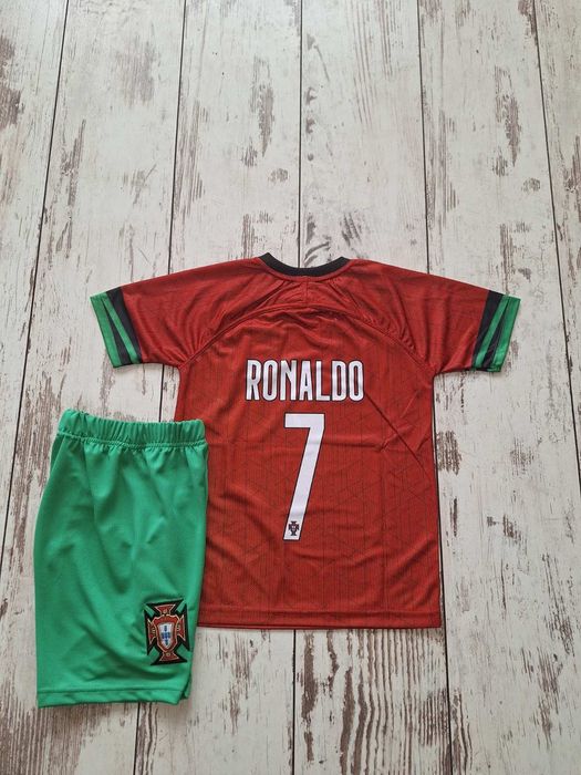 Светло син Детски Екип CR7 RONALDO Реал Мадрид Футболист 2025г Комплек