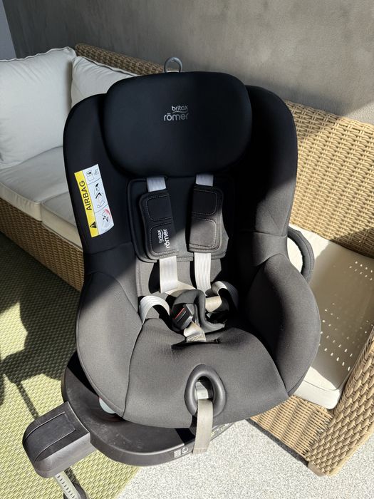 Scaun auto Britax Römer Dualfix, 0-18kg, rotire 360°, Isofix, stare impecabilă