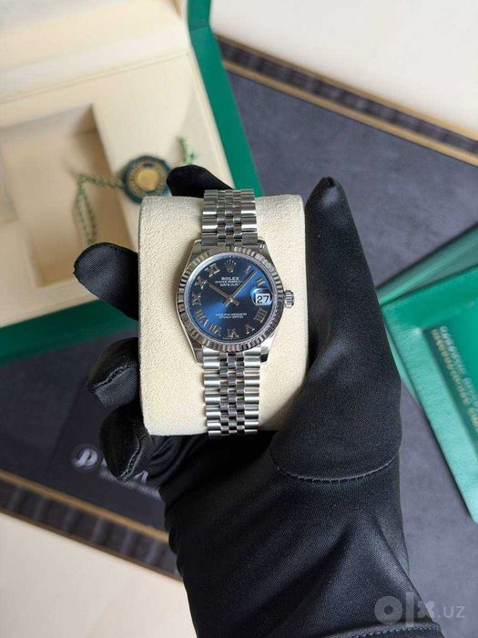 Rolex Datejust 31mm Steel and White Gold азуро