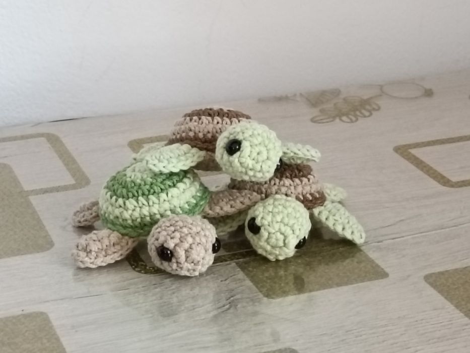 Вязаные игрушки.