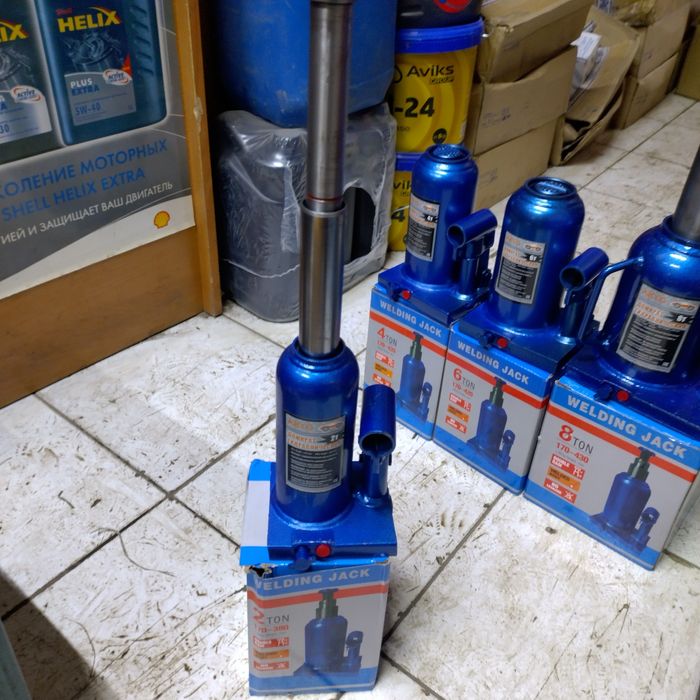 Домкрат 2т двухштоковый бутылочный