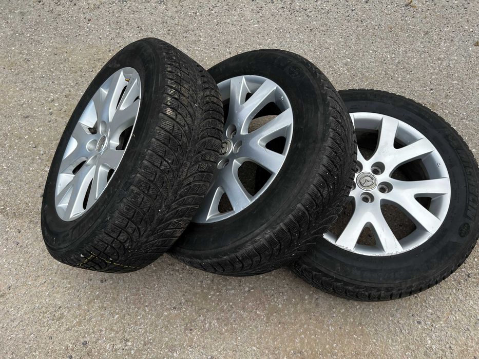 Оригинални джанти за Mazda 18" 5x114.3 с гуми Michelin 235/60/18 за CX-7, CX-5