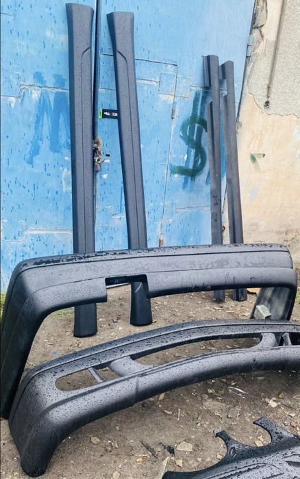 Бампер Пороги Мерседес w140 кабан