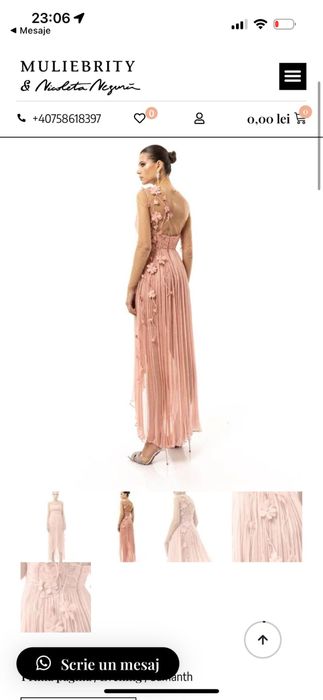 Rochie ocazie Muliebrity. Negura