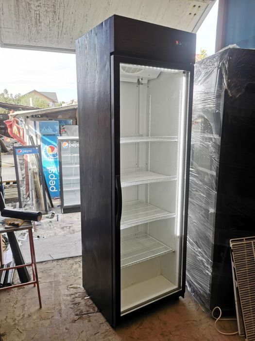 Vitrina verticala rece 210cm inaltime cu afisaj