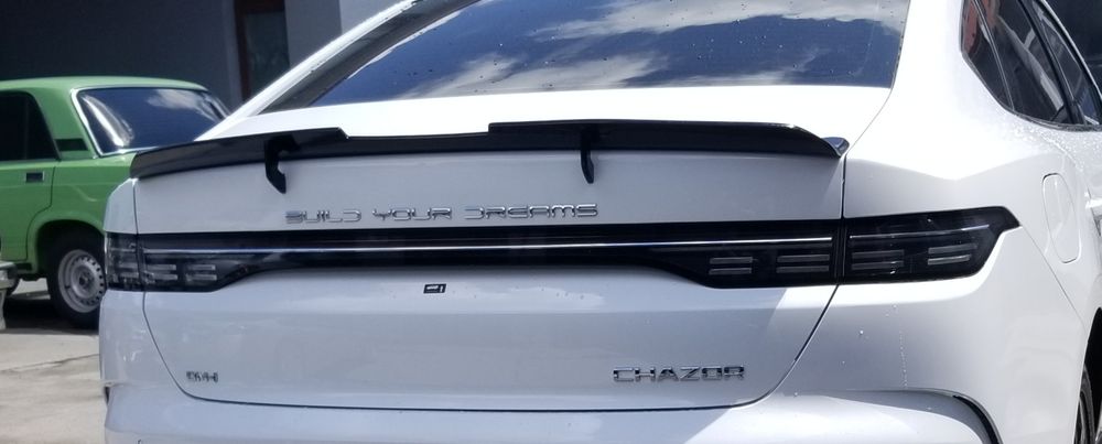 BYD chazor Спойлер. Spoller BYD. Хвост Антикрыло
