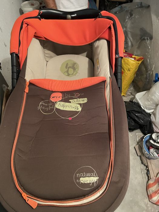 Кош за новородено и столче за кола и количка Jane Slalom