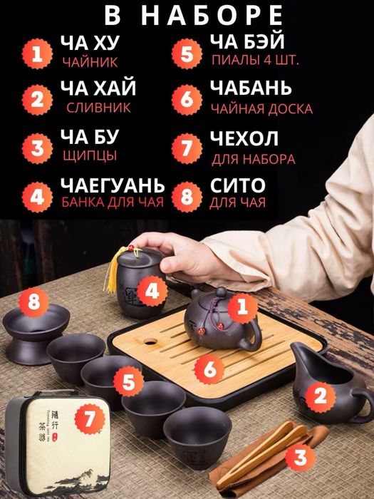 Чайный сервиз традиционный